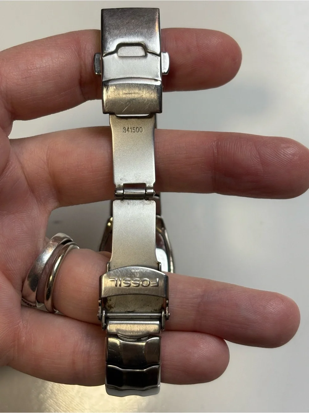 Fossil Blue 100‎ meters AM 3344 watch